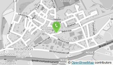 Bekijk kaart van Schildersbedrijf H.J. Wensink  in Bredevoort
