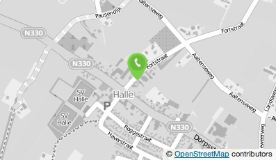 Bekijk kaart van Bomas Halle in Halle