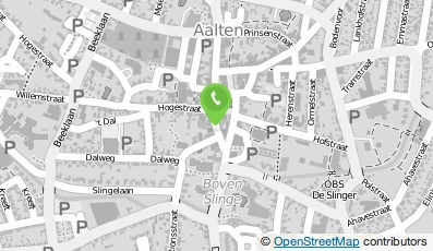 Bekijk kaart van Hotel-, Café- en Restaurantbedrijf Leuven in Aalten