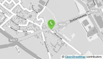 Bekijk kaart van Café Tiemessen in Etten