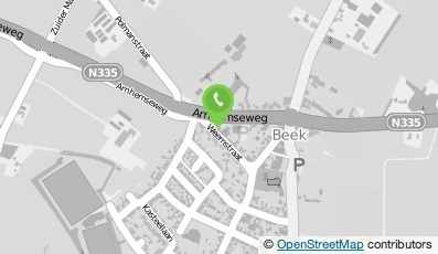 Bekijk kaart van Garagebedrijf B. Hendriksen B.V. in Beek (Gelderland)