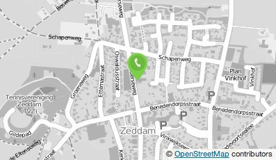 Bekijk kaart van Hotel Eureka in Zeddam