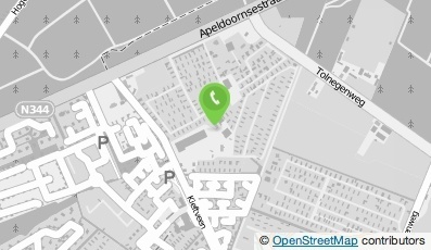 Bekijk kaart van Chaletpark The Hap B.V.  in Voorthuizen