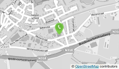 Bekijk kaart van Autobedrijf A. ten Bruin in Bredevoort