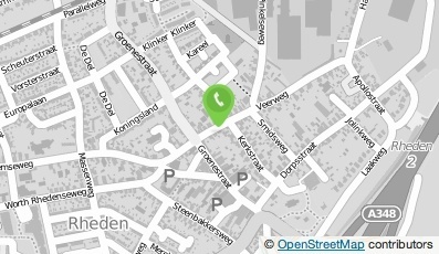 Bekijk kaart van Groentenhandel Nijhof  in Rheden