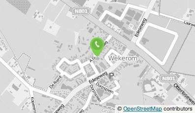 Bekijk kaart van Metselaarsbedrijf G. Kleijer  in Wekerom