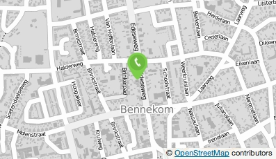 Bekijk kaart van Barneveld Schuurman Makelaars in Bennekom
