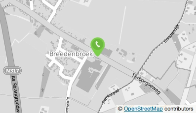 Bekijk kaart van Westerveld en Nederlof B.V. in Breedenbroek