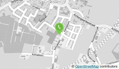 Bekijk kaart van Bloemkwekerij Koos Aaldering B.V. in Groessen