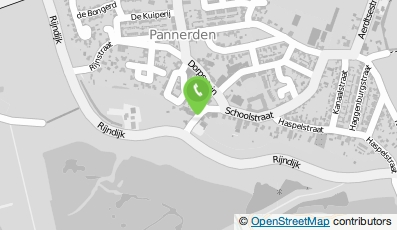 Bekijk kaart van Café-Zalencentrum De Dijk in Pannerden