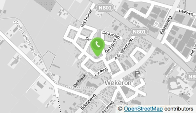 Bekijk kaart van Autobedrijf J. van den Hoek in Wekerom