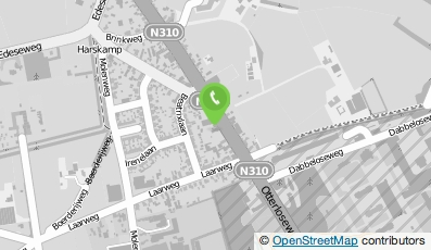 Bekijk kaart van Eetcafe 't Centrum Harskamp in Harskamp