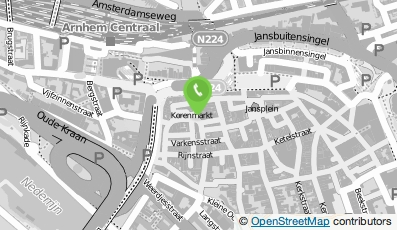 Bekijk kaart van Bar XO Horeca B.V. in Arnhem