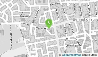 Bekijk kaart van Loodgietersbedrijf F. Vogelaar  in Bennekom