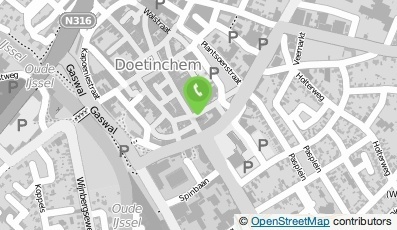 Bekijk kaart van V.O.F. Counter Bos Synagogestraat in Doetinchem