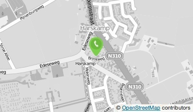Bekijk kaart van Autoschadebedrijf Ten Hoven  in Harskamp