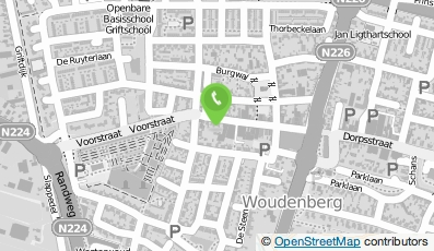 Bekijk kaart van Hoveniersbedrijf Tuinvreugd-Ontwerp in Woudenberg
