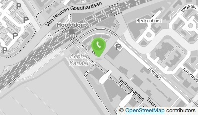 Bekijk kaart van TNT Skypak International (Netherlands) B.V. in Hoofddorp