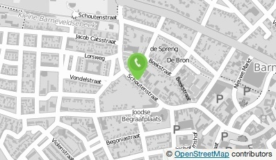Bekijk kaart van Snackbar De Schaffelaar in Barneveld
