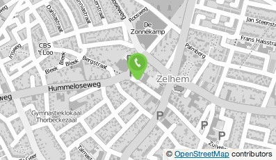 Bekijk kaart van Bakkerij Scholten in Zelhem