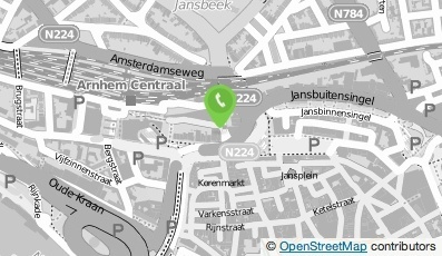 Bekijk kaart van J.P. v.d. Veer Tandartsenprakt. B.V. in Arnhem