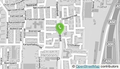 Bekijk kaart van Zalencentrum 'De Bongerd'  in Heteren