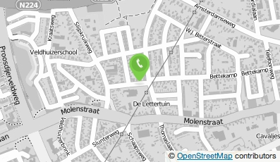 Bekijk kaart van Bouwbedrijf C. Veenendaal in Ede