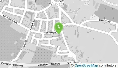 Bekijk kaart van Bouwbedrijf Hendriks Winssen B.V. in Winssen