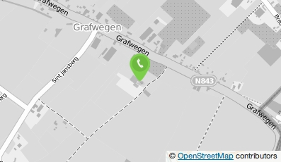 Bekijk kaart van Caravanstalling pensionstalling 't Hof in Groesbeek