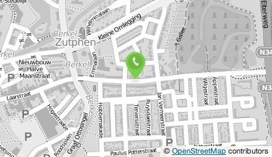 Bekijk kaart van Mirjam Coiffures in Zutphen