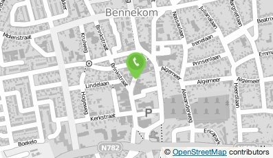 Bekijk kaart van Bril 2000 in Bennekom