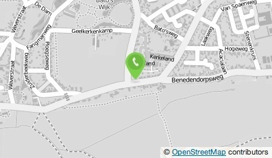 Bekijk kaart van Bloematelier De Binderij  in Oosterbeek