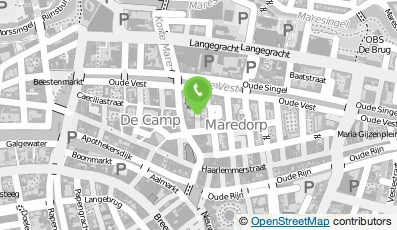 Bekijk kaart van Kappers Company in Leiden