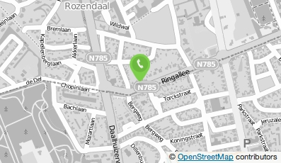Bekijk kaart van Seelen Interieurprojecten in Rozendaal