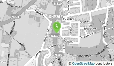 Bekijk kaart van Schildersbedrijf Van de Krol  in Otterlo