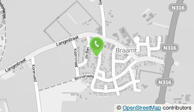 Bekijk kaart van Baars Verhuurbedrijf in Braamt