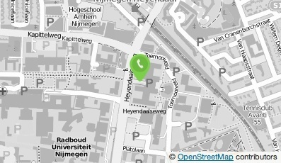 Bekijk kaart van Sensor Sense B.V.  in Nijmegen