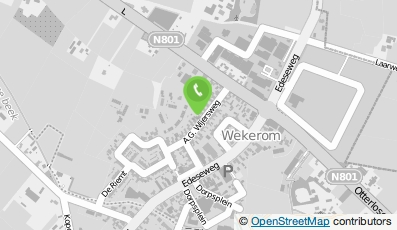 Bekijk kaart van Autorijschool D. Janssen in Wekerom