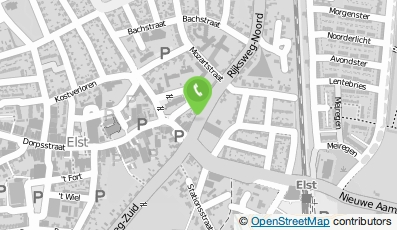 Bekijk kaart van Café in den Ommelanden in Elst (Gelderland)