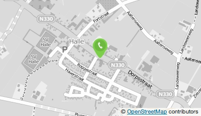 Bekijk kaart van Servicepunt Oosterink in Halle