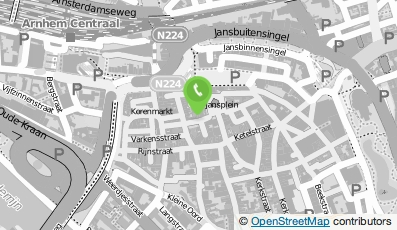Bekijk kaart van Brasserie 'Le Bon Vivant' in Arnhem