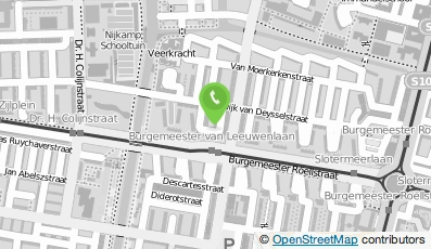Bekijk kaart van Talent Werving en Selectie B.V. in Amsterdam