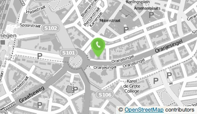 Bekijk kaart van Zero Creative B.V. in Nijmegen