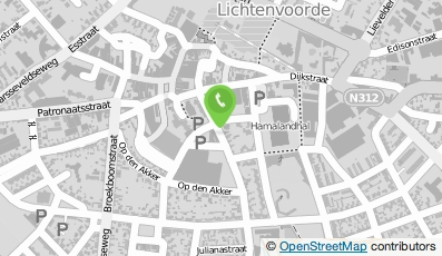 Bekijk kaart van OK Makelaarskantoor Oonk in Lichtenvoorde