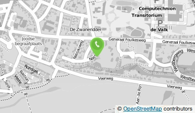 Bekijk kaart van Tennisschool Tact in Wageningen