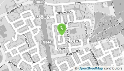 Bekijk kaart van E-see Internet in Malden