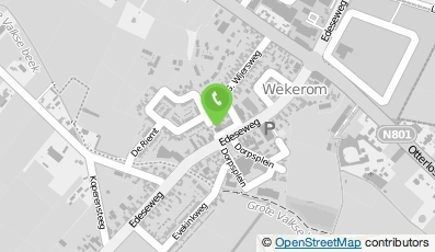 Bekijk kaart van Kwekerij Top & Top in Wekerom
