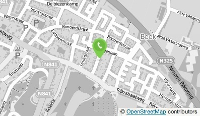 Bekijk kaart van Chi-Kita dans, sport en beweging in Beek (Gelderland)