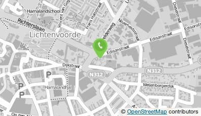 Bekijk kaart van F. Baks Dienstverlening  in Lichtenvoorde