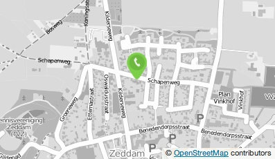 Bekijk kaart van Stoffeerdersbedrijf Leemreize in Zeddam